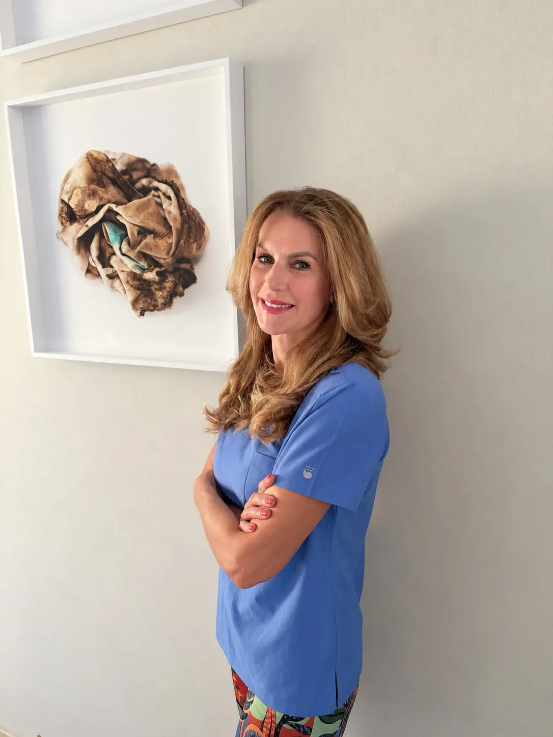 Dott.ssa Gabriella Cioppi nello studio dentistico